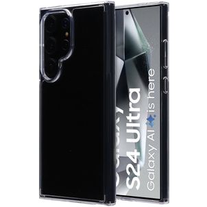 Mobiparts Classic Doorzichtig Samsung Galaxy S24 Ultra Hoesje Hardcase Backcover - Transparant