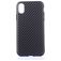 Mobigear Racing iPhone XS Max Hoesje Flexibel TPU Backcover - Zwart