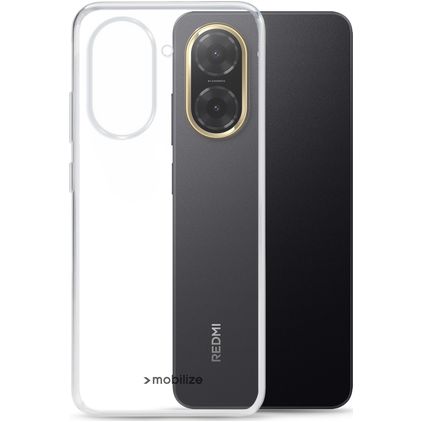 Mobilize Gelly Case Doorzichtig Xiaomi Redmi A7 Pro Hoesje Flexibel TPU Backcover - Transparant