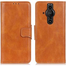 Mobigear Classy Sony Xperia Pro-I Hoesje Bookcase Portemonnee - Cognac
