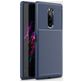 Mobigear Racing Sony Xperia XZ4 Hoesje Flexibel TPU Backcover - Blauw