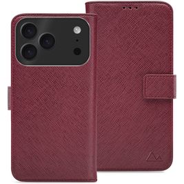 My Style Flex Wallet iPhone 17 Pro Hoesje Bookcase Portemonnee - Bordeaux