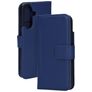 Mobiparts Samsung Galaxy A56 Hoesje Echt Leer Bookcase Portemonnee - Blauw