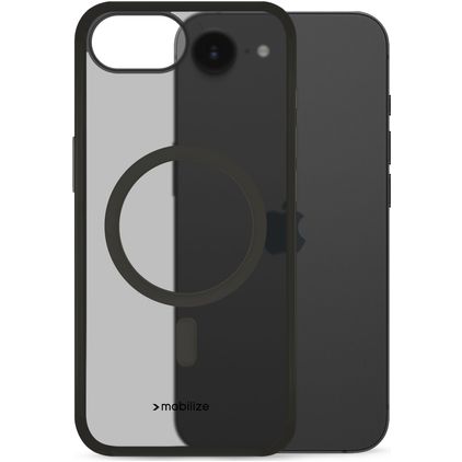 Mobilize Hybrid Pro iPhone 17e MagSafe Hoesje Hardcase Backcover Shockproof - Zwart