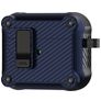 Mobigear Racing Clip Apple AirPods Pro 1 Hardcase Hoesje - Blauw