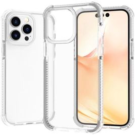 Mobigear Full Bumper iPhone 14 Hoesje Hardcase Backcover Shockproof - Wit