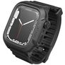 Catalyst Waterproof Case Siliconen Apple Watch - 45 mm Bandje Gespsluiting - Zwart