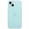 Mobigear Colors iPhone 15 Hoesje Flexibel TPU Backcover - Turquoise