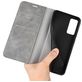 Mobigear Retro Slim Xiaomi 12 Pro Hoesje Bookcase Portemonnee - Grijs