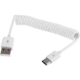 Mobigear USB-A naar USB-C Kabel 1 Meter - Wit Mobigear USB-A naar USB-C Kabel 1 Meter - Wit