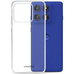 Mobilize Gelly Case Doorzichtig Motorola Edge 60 Pro Hoesje Flexibel TPU Backcover - Transparant