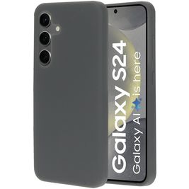 Mobiparts Samsung Galaxy S24 Siliconen Hoesje Backcover - Urban Grey