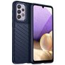 Mobigear Groove Samsung Galaxy A33 Hoesje Flexibel TPU Backcover - Blauw