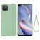 Mobigear Rubber Touch OPPO Reno 4 Z 5G Siliconen Hoesje Backcover - Groen