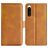 Mobigear Slim Magnet Sony Xperia 5 IV Hoesje Bookcase Portemonnee - Cognac