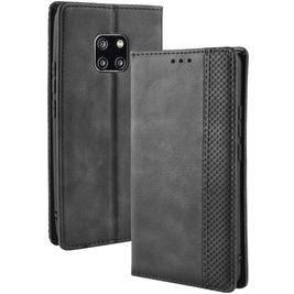 Mobigear Sensation Huawei Mate 20 Pro Hoesje Bookcase Portemonnee - Zwart Mobigear Sensation Huawei Mate 20 Pro Hoesje Bookcase Portemonnee - Zwart