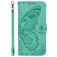 Mobigear Butterfly Samsung Galaxy S25 Plus Hoesje Bookcase Portemonnee - Groen