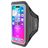 Mobiparts Comfort Fit Telefoonhouder Hardlopen iPhone 17 Sport Hoesje Neopreen Sportarmband - Zwart