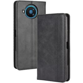 Mobigear Sensation Nokia 8.3 Hoesje Bookcase Portemonnee - Zwart