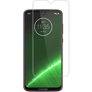 Mobigear Motorola Moto G7 Plus Glazen Screenprotector - Case Friendly