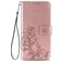 Mobigear Clover Samsung Galaxy A52 Hoesje Bookcase Portemonnee - Roségoud