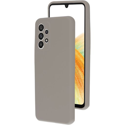 Mobiparts Samsung Galaxy A33 Siliconen Hoesje Backcover - Soft Salmon