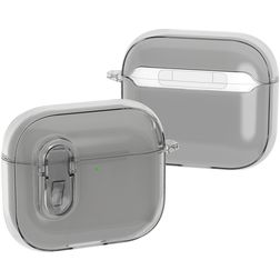 Mobigear Crystal Clip Apple AirPods 4 Hardcase Hoesje - Grijs