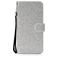 Mobigear Glitter Huawei Y6p Hoesje Bookcase Portemonnee - Zilver