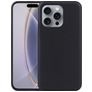 Mobigear Basics iPhone 16 Pro Hoesje Flexibel TPU Backcover - Zwart