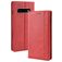 Mobigear Sensation Samsung Galaxy S10 Plus Hoesje Bookcase Portemonnee - Rood