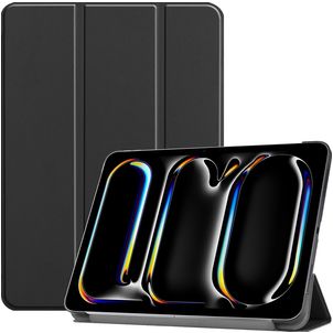 Mobigear Tri-Fold iPad Pro 13 Inch (2024) Hoes Bookcase - Zwart