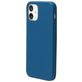 Mobiparts iPhone 12 Mini Siliconen Hoesje Backcover - Blueberry Blue