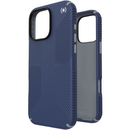 Speck Presidio2 Grip iPhone 16 Pro Max Hoesje Hardcase Backcover Shockproof - Coastal Blue