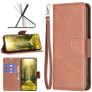 Mobigear Excellent Xiaomi Redmi Note 11E Hoesje Bookcase Portemonnee - Bruin