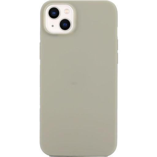 Mobigear Colors iPhone 14 Plus Hoesje Flexibel TPU Backcover - Grijs