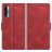 Mobigear Slim Magnet TCL 20L Plus Hoesje Bookcase Portemonnee - Rood