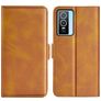 Mobigear Slim Magnet Vivo Y76 Hoesje Bookcase Portemonnee - Cognac