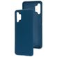 Mobiparts Samsung Galaxy A32 5G Siliconen Hoesje Backcover - Blueberry Blue