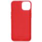 Mobiparts iPhone 13 Siliconen Hoesje Backcover - Scarlet Red