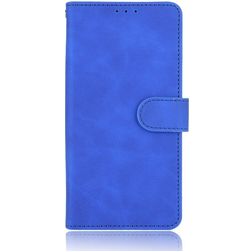 Mobigear Retro Motorola One Fusion Plus Hoesje Bookcase Portemonnee - Blauw