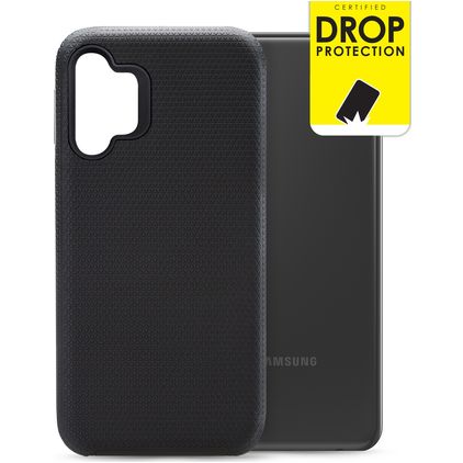 My Style Tough Samsung Galaxy A13 4G Hoesje Hardcase Backcover Shockproof - Zwart