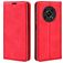 Mobigear Retro Slim HONOR Magic 4 Lite Hoesje Bookcase Portemonnee - Rood