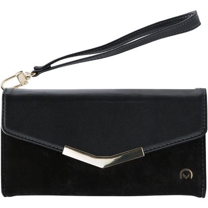 Mobilize Gelly Velvet Samsung Galaxy S20 Hoesje Uitneembare 2in1 Clutch - Deep Black