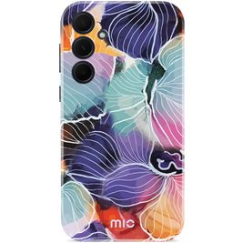 MIO Samsung Galaxy A35 MagSafe Hoesje Hardcase Backcover - Flowers