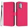 Mobigear Urban Wallet Nokia G42 Hoesje Bookcase Portemonnee - Rood