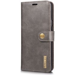 Mobigear Snap Button Samsung Galaxy Note 9 Hoesje Uitneembare 2in1 Bookcase Portemonnee - Zwart