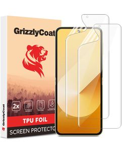 GrizzlyCoat Samsung Galaxy Z Flip 5 Hydrogel TPU Screenprotector - Case Friendly - Zwart