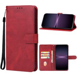 Mobigear Wallet Sony Xperia 1 V Hoesje Bookcase Portemonnee - Rood