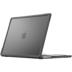 Mobigear Shockproof Pro MacBook Air 15 Inch (2023-2025) Hoes Hardshell Laptopcover MacBook Case - Zwart - Model A2941 / A3114 / A3241