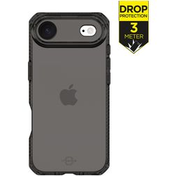 ITSKINS Level 2 SpectrumClear R iPhone Air Hoesje Flexibel TPU Backcover Shockproof - Smoke